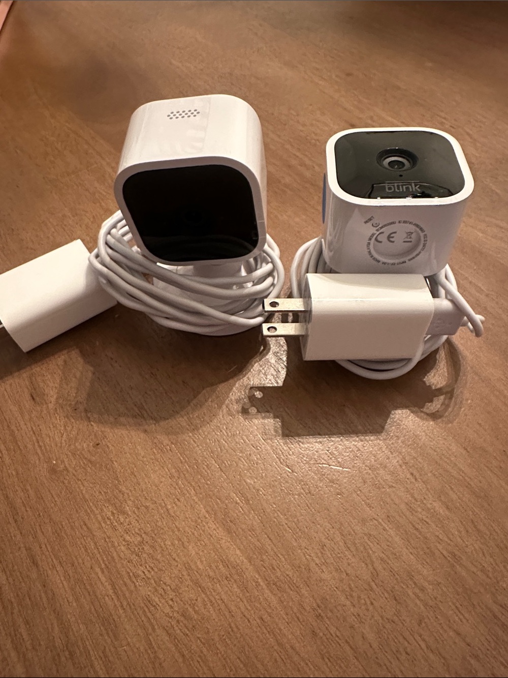 Blink White Indoor Mini Security Camera - Pack of 2